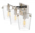 Varaluz Arlo 3 Light Bath Blac Polished Nickel Model: 351B03BLPN