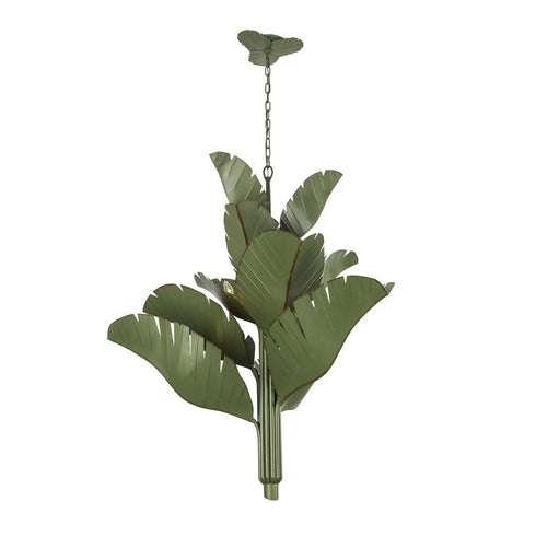 Varaluz Banana Leaf 12 Light Chandelier Banana Leaf Model: 901C12