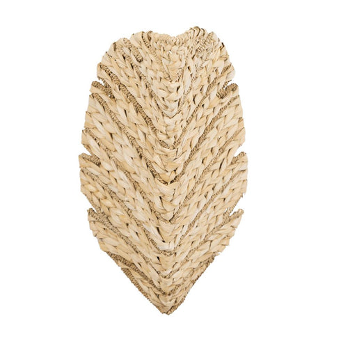 Varaluz Banana Leaf 2 Light Sconce French Gol Natural Seagrass in French Gold/Natural Seagrass Finish Model: 901K02FGN
