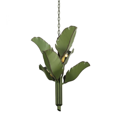 Varaluz Banana Leaf 6 Light Chandelier Natural Model: 901C06