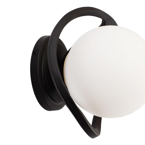 Varaluz Black Betty 1 Light Sconce Carbo French Model: 374W01CBFG