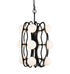 Varaluz Black Betty 12 Light Pendant Carbo French Model: 374P12CBFG