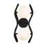 Varaluz Black Betty 2 Light Sconce Carbo French Model: 374W02CBFG