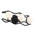 Varaluz Black Betty 3 Light Bath Carbo French Gold Model: 374B03CBFG