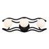 Varaluz Black Betty 3 Light Bath Carbo French Gold Model: 374B03CBFG