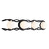 Varaluz Black Betty 4 Light Bath Carbo French Gold Model: 374B04CBFG