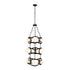 Varaluz Black Betty 9 Light 3 Tier Foyer Carbo Model: 374F09CBFG