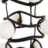 Varaluz Black Betty 9 Light 3 Tier Foyer Carbo Model: 374F09CBFG