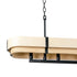 Varaluz Blonde Moment 5 Light Linear Pendant Matte Model: 389N05MBHN