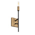 Varaluz Bodie 1 Light Ada Sconce Havana Gol Carbon Model: 314W01HGCB