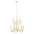 Varaluz Brentwood 10 Light 2 Tier Chandelier Model: 350C10CW