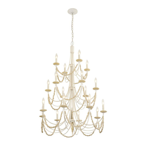 Varaluz Brentwood 18 Light 3 Tier Chandelier Model: 350C18CW