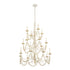 Varaluz Brentwood 18 Light 3 Tier Chandelier Model: 350C18CW