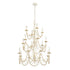 Varaluz Brentwood 18 Light 3 Tier Chandelier Model: 350C18CW