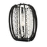 Varaluz Caesar 1 Light Sconce Carbon Model: 367W01CB