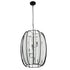 Varaluz Caesar 6 Light Foyer Carbon Model: 367F06CB