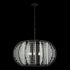 Varaluz Caesar 8 Light Pendant Carbon Model: 367P08CB