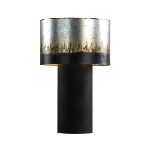 Varaluz Cannery 2 Light Table Lamp Ombre Galvanized Model: 323T02OG