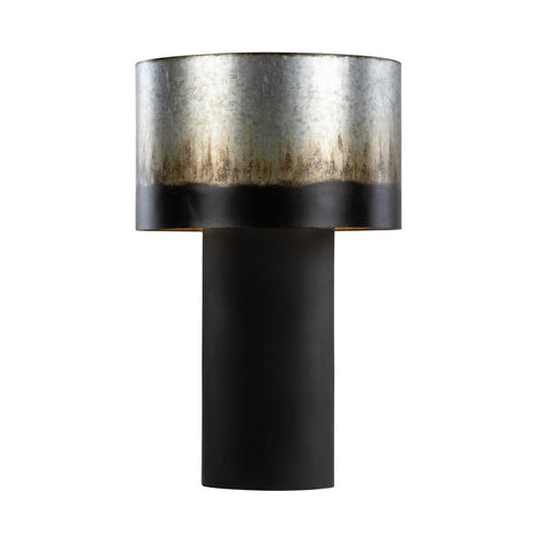 Varaluz Cannery 2 Light Table Lamp Ombre Galvanized Model: 323T02OG
