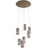 Varaluz Canopies Round 7 Port Canopy in Hammered Ore Model: 300M07HO
