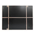 Varaluz Casa Kye 24x30 Rectangular Rounded Wall Mirror in Rose Gold Model: 407A02RG