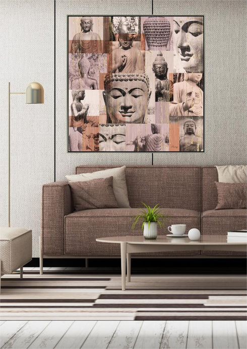 Varaluz Casa Modern Zen Buddha Wall Art Model: 613105