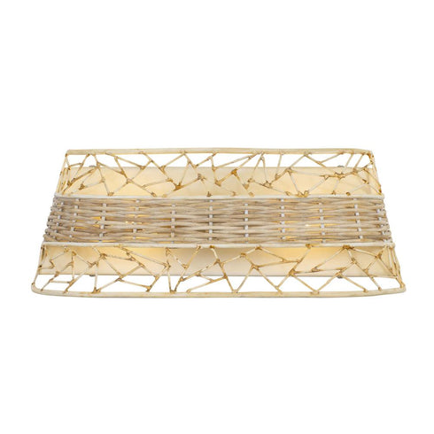 Varaluz Cayman 2 Light Bath Country White Model: 362B02CW