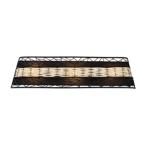 Varaluz Cayman 3 Light Bath Black Model: 362B03BL