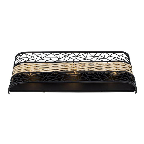 Varaluz Cayman 3 Light Bath Black Model: 362B03BL