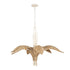 Varaluz Century Palm 6 Light Chandelier in Country White Model: 519C06CW