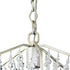 Varaluz Chelsea 1 Light Mini Pendant in Silverado Model: 321M01SO
