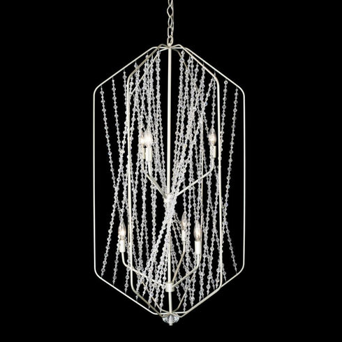 Varaluz Chelsea 6 Light Foyer in Silverado Model: 321F06SO