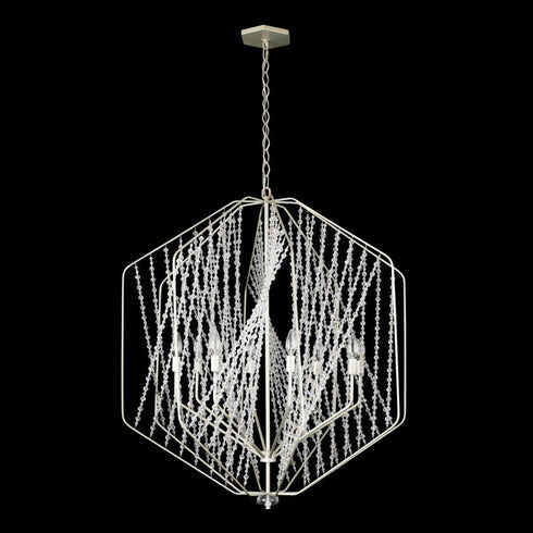 Varaluz Chelsea 6 Light Pendant in Silverado Model: 321P06SO