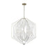 Varaluz Chelsea 8 Light Pendant in Silverado Model: 321P08SO