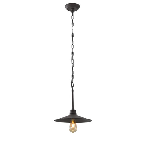 Varaluz Clayton 1 Light Pendant in Dark Coffee Model: 356M01DC