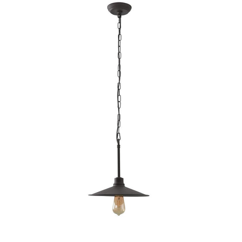 Varaluz Clayton 1 Light Pendant in Dark Coffee Model: 356M01DC