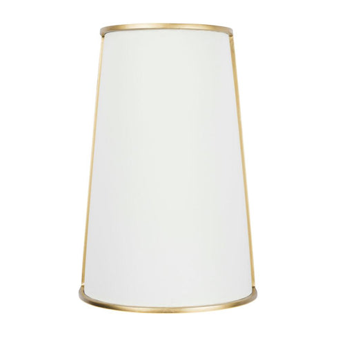 Varaluz Coco 2 Light Sconce Matte Whit French Gold Model: 364W02MWFG