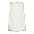 Varaluz Coco 2 Light Sconce Matte Whit French Gold Model: 364W02MWFG