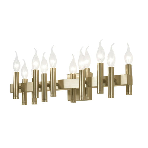 Varaluz Collette 12 Light Bath Antique Brass Model: 357B12BB