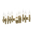 Varaluz Collette 12 Light Bath in Antique Brass Model: 357B12BB