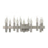 Varaluz Collette 12 Light Bath in Satin Nickel Model: 357B12SN