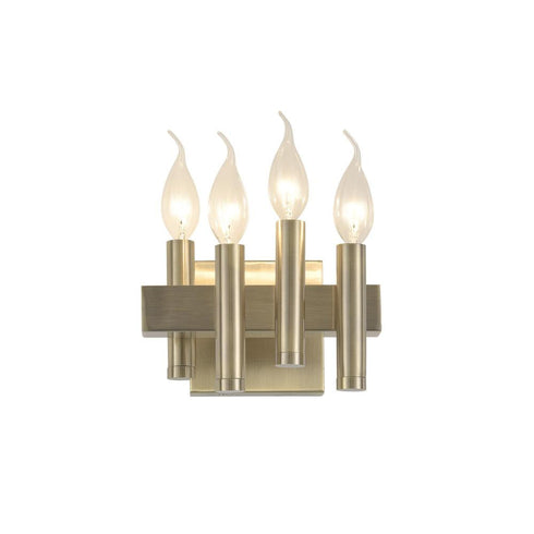 Varaluz Collette 4 Light Bath Antique Brass Model: 357B04LBB