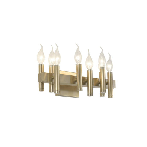Varaluz Collette 8 Light Bath in Antique Brass Model: 357B08BB