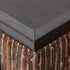 Varaluz Continental Side Table Dark Brown Oa Geo in Dark Brown Oak/Geo Finish Model: 506TA16B