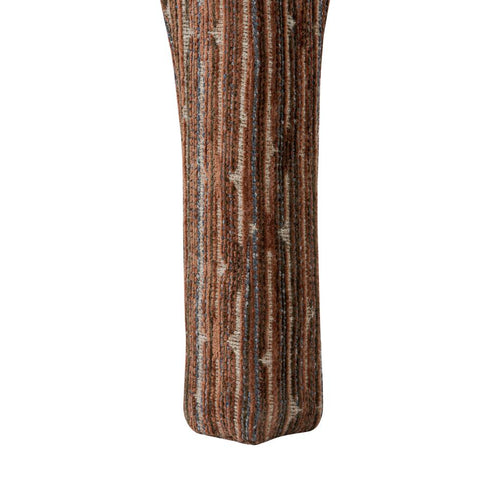 Varaluz Continental Side Table Dark Brown Oa Geo in Dark Brown Oak/Geo Finish Model: 506TA16B