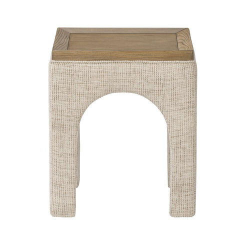 Varaluz Continental Side Table Harvest Oa Sand in Harvest Oak/Sand Finish Model: 506TA16A