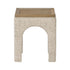 Varaluz Continental Side Table Harvest Oa Sand in Harvest Oak/Sand Finish Model: 506TA16A