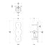 Varaluz Cosmos 1 Light Sconce Matte Black Model: 370W01MB