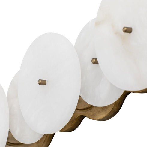 Varaluz Cosmos 3 Light Bath Havana Gold Model: 370B03HG