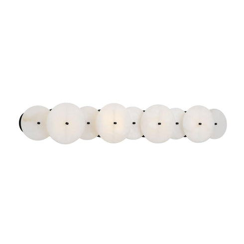 Varaluz Cosmos 4 Light Bath Matte Black Model: 370B04MB